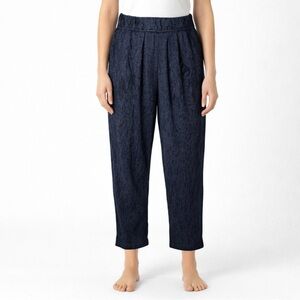 Raquel Allegra size 0 blue easy lounge cropped pants